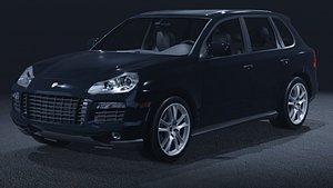2009 Porsche Cayenne Turbo S 3D Model The SUV That Defied Physics