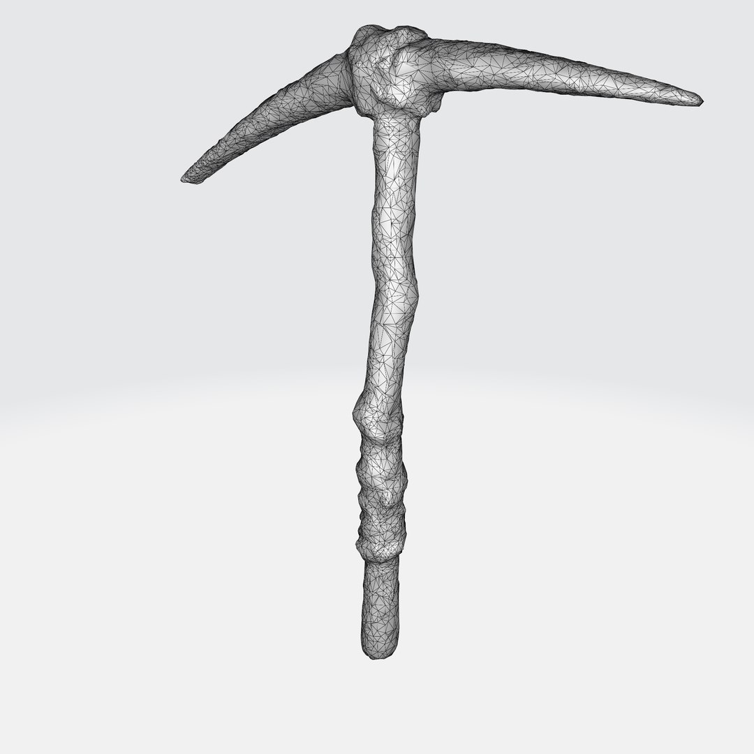 3D Model Primitive Pickaxe - TurboSquid 2260752