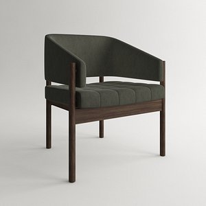 3d model espasso senior arm chair