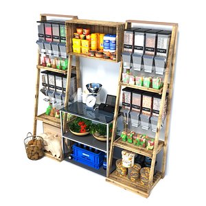 3D Grocery shop