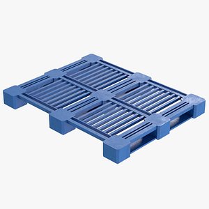 Plastic Pallet Tray 3D model