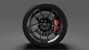 dodge challenger hellcat widebody 3D