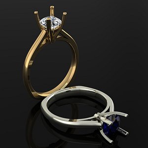 3D ring gem