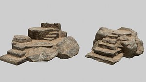 3D model Altar Set