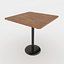 mesa de madeira para café