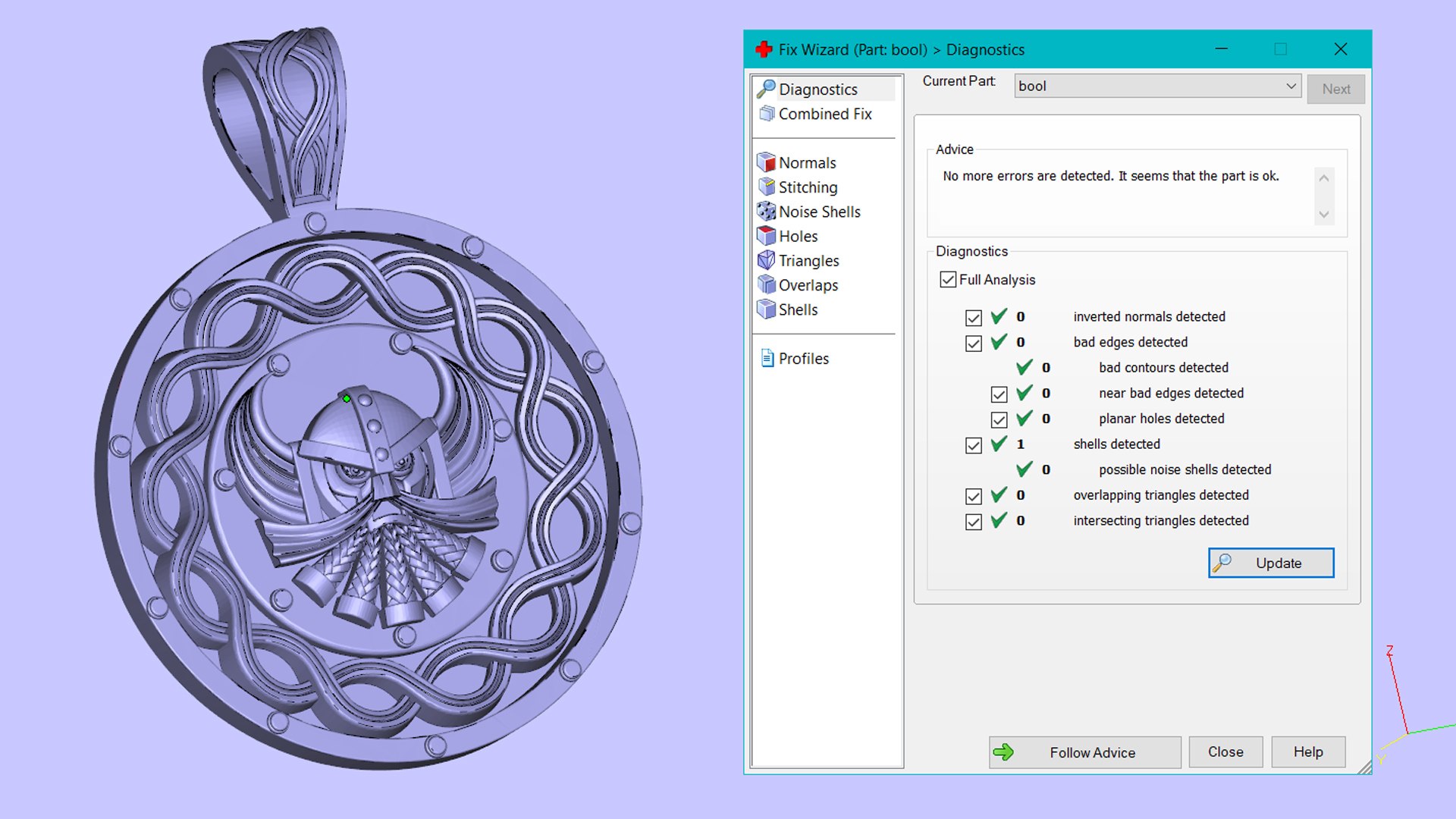 3D Jewelry Silver Pendant God - TurboSquid 1349872