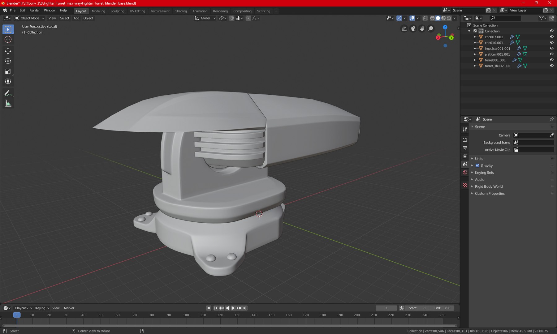 3D Fighter Turret https://p.turbosquid.com/ts-thumb/yX/jkqneU/Vj/fighterturret3dsmodel022/jpg/1726742433/1920x1080/fit_q87/eb3eb2c28eabacd402a50afe8b6c12807b205822/fighterturret3dsmodel022.jpg