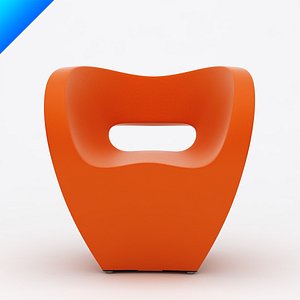 3d obj victoria albert small armchair