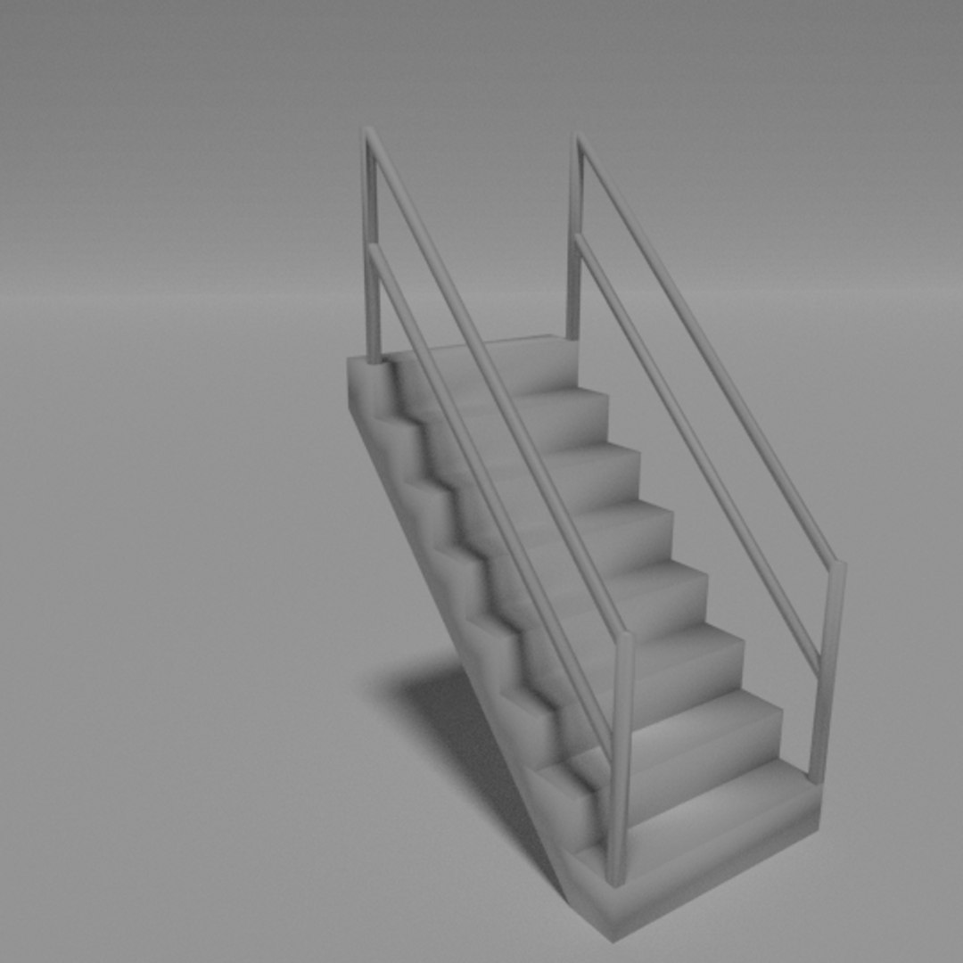 3d Model Staircase - Turbosquid 1179494