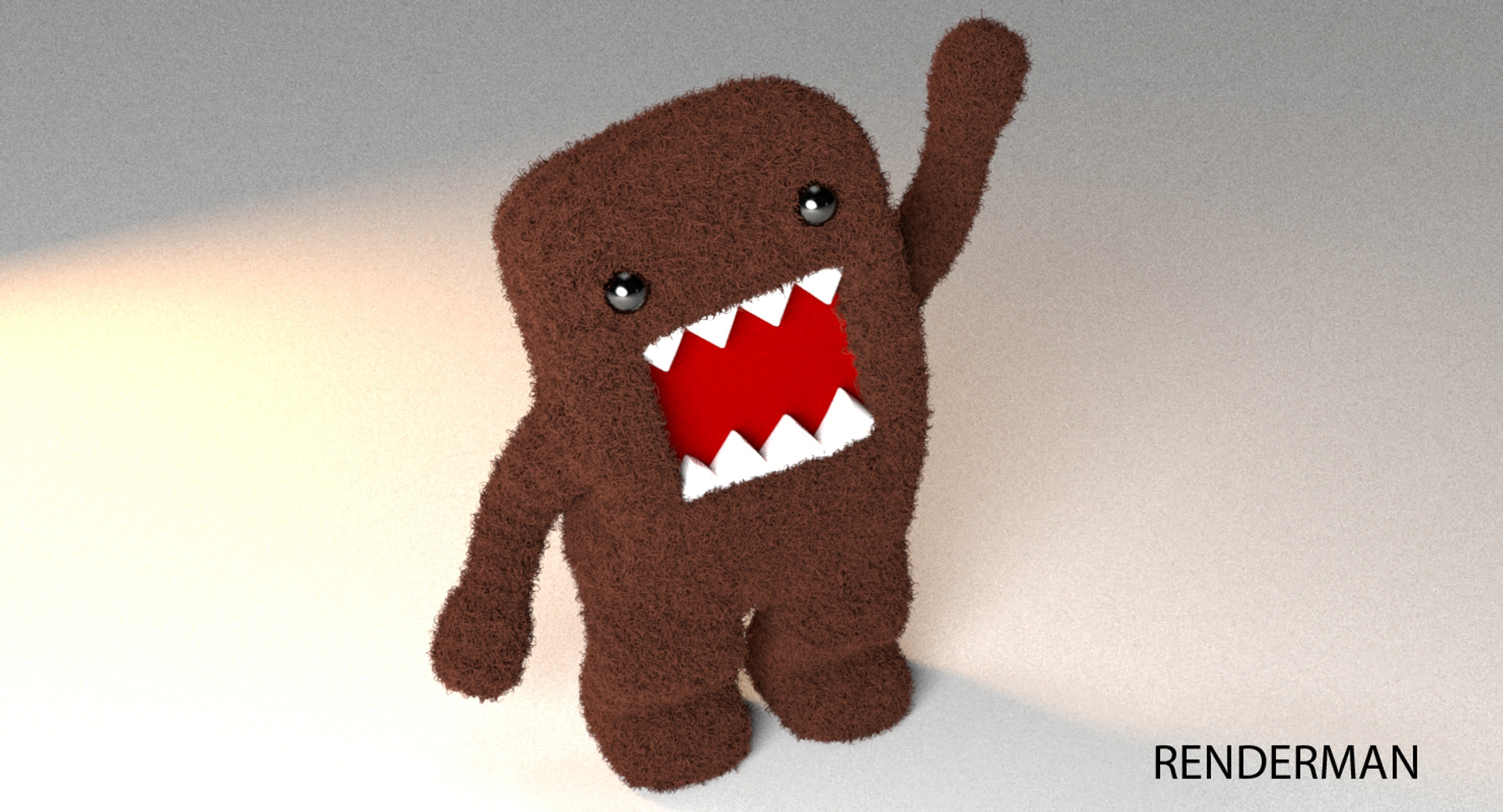Domo Low Poly By Fluffy Model 3D - TurboSquid 1330247
