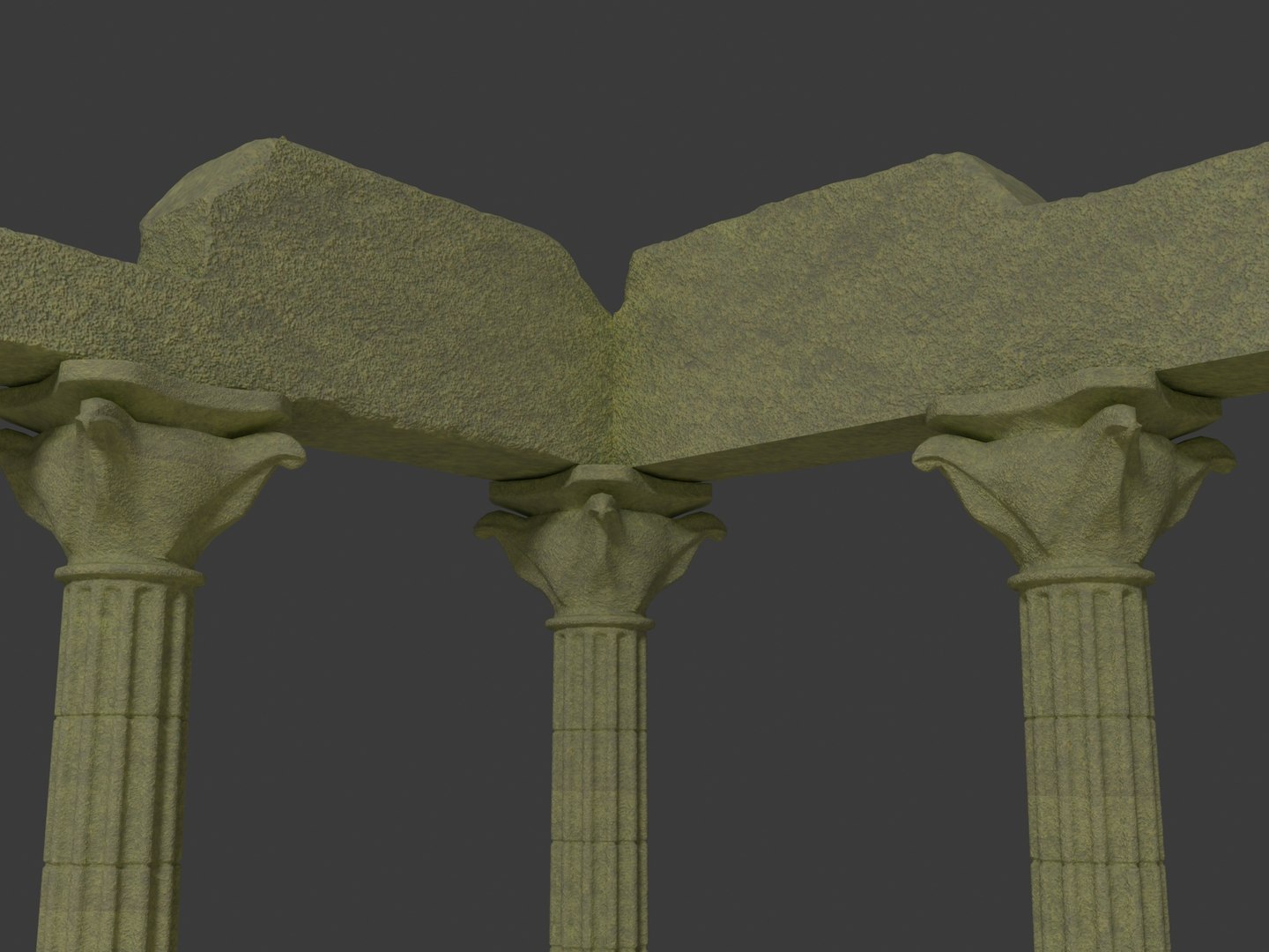 Temple Ruins 3 3D Model - TurboSquid 2070927