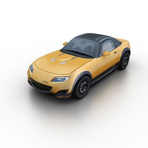 2013 mazda mx-5 miata 3d max