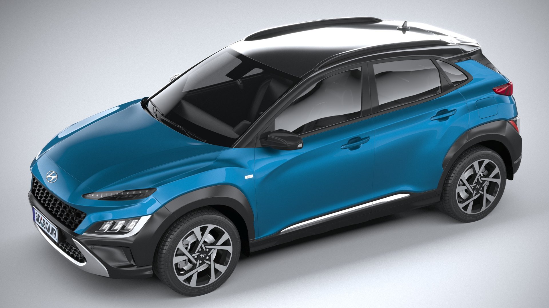 3D Hyundai Kona 2021 Model - TurboSquid 1664572