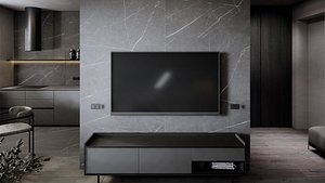 3D LIVING ROOM