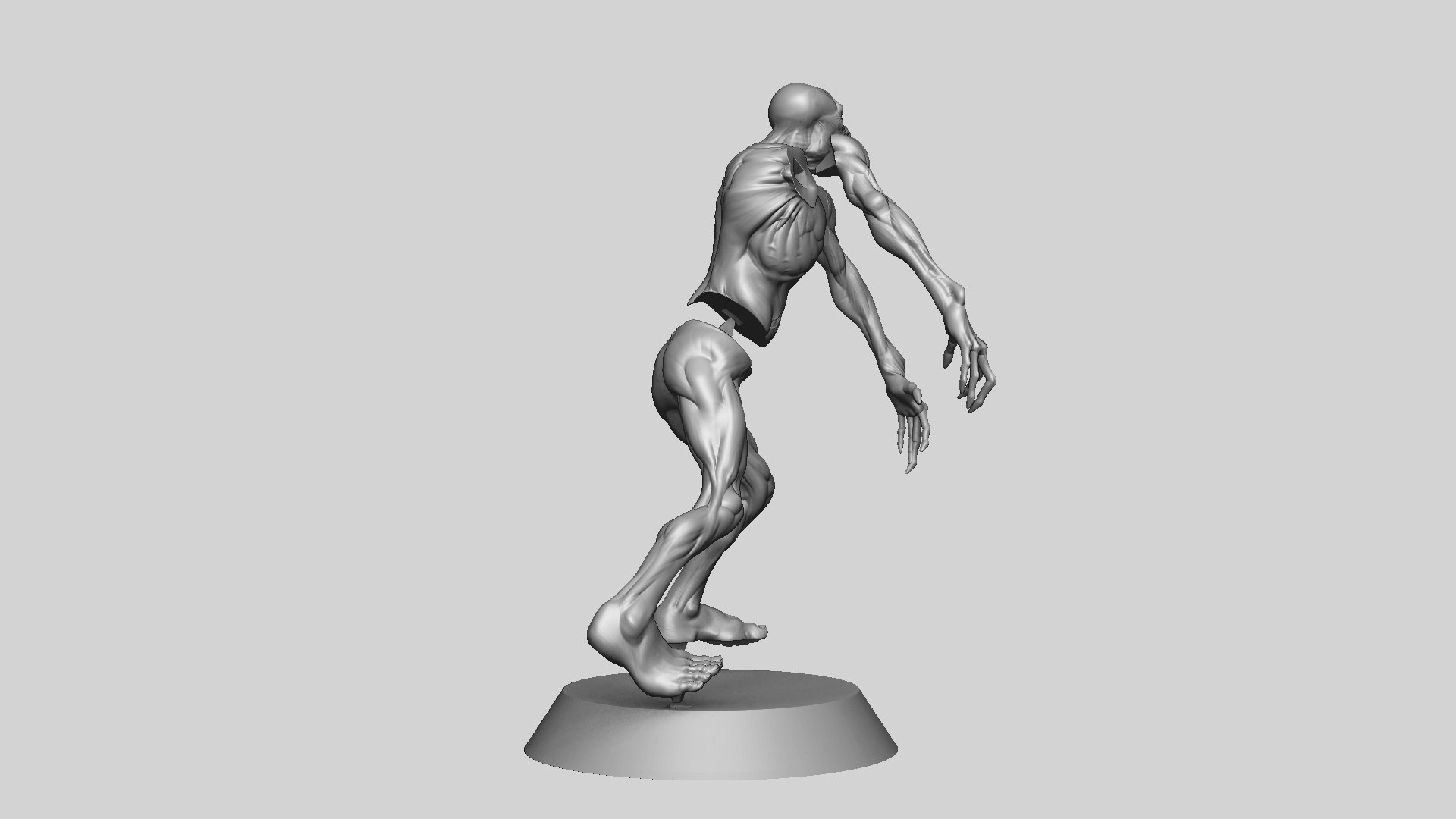 Zombie Undead Pose 03 3D Print STL Model 3D Model - TurboSquid 1969662