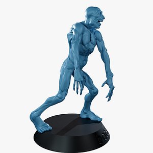 Zombie Undead Pose 03 3D print STL model