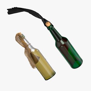 3D Molotov Cocktails Collection