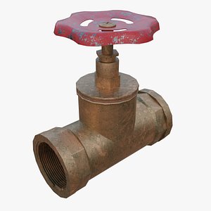 3D model Stop valve