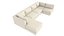Un canapé modulable sectionnel Rudin