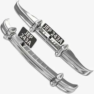Retro Car Bumpers Collection