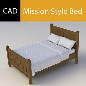 Mission Style Bed