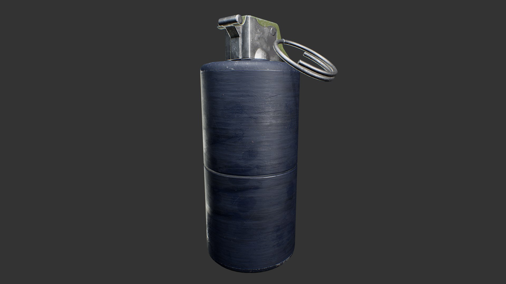 3D Model Mk3 Concussion Grenade TurboSquid 1818112
