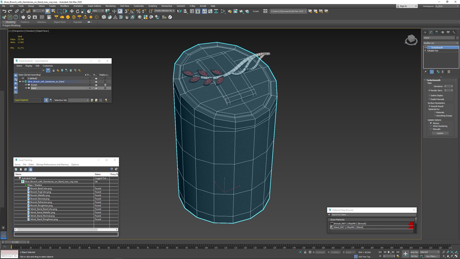 Silver Brooch with Gemstones on Stand model https://p.turbosquid.com/ts-thumb/yY/IBgdal/4F/silver_brooch_with_gemstones_on_stand_013/jpg/1748401240/1920x1080/fit_q87/c7adf20750c6e432132f1bf4bbaacd4fbb839b4b/silver_brooch_with_gemstones_on_stand_013.jpg