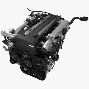 1jz-gte engine 3d max