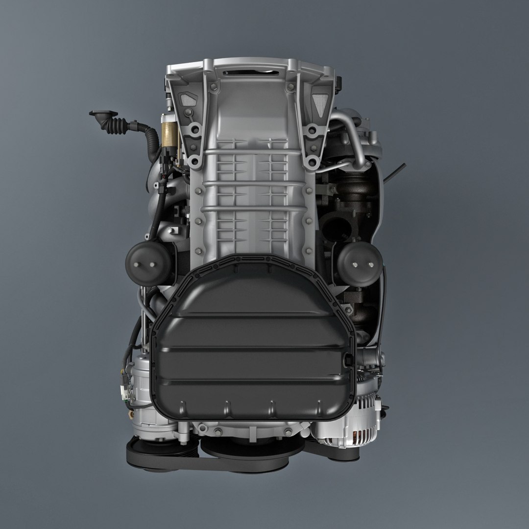 1jz-gte Engine 3d Max