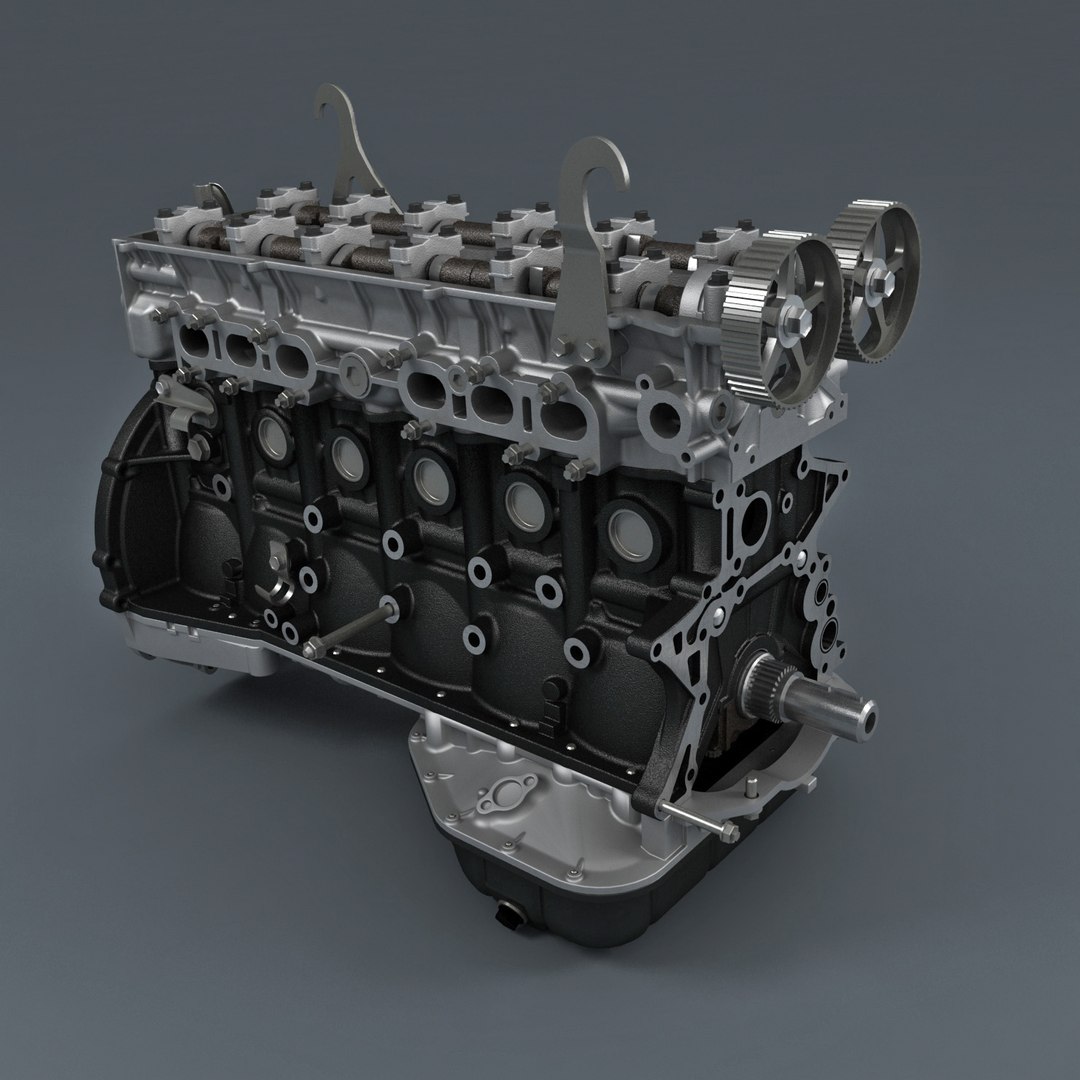 1jz-gte Engine 3d Max