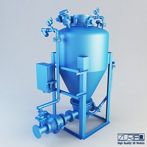 Outlet conical pump