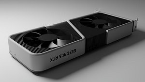 3D geforce rtx model