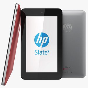 3d obj hp slate 7 tablet