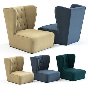 sofa chair sunrise armchair 3D