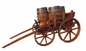 3d medieval assets pumpkins model
