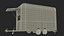 Food Trailer Black Empty