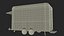 Food Trailer Black Empty