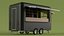 Food Trailer Black Empty