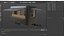 Food Trailer Black Empty