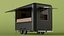 Food Trailer Black Empty
