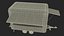Food Trailer Black Empty