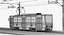 Tram Budapest City Tatra T5C5 Overhead Pole and Track