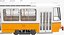 Tram Budapest City Tatra T5C5 Overhead Pole and Track