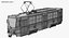 Tram Budapest City Tatra T5C5 Overhead Pole and Track
