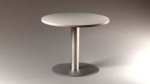 Round White Table