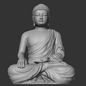 Buddha 3D print model 3D