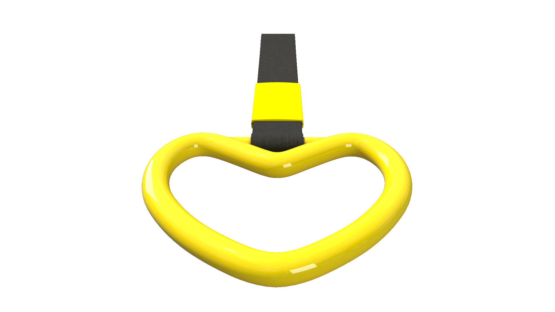 Tsurikawa - Yellow Heart 3D Model - TurboSquid 1755935