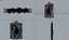 Skorpion-Anhänger Schmuck CAD 3D-Druckmodell 3D-Druckmodell