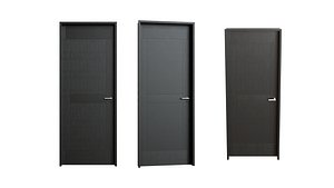 Black Door In 3D model