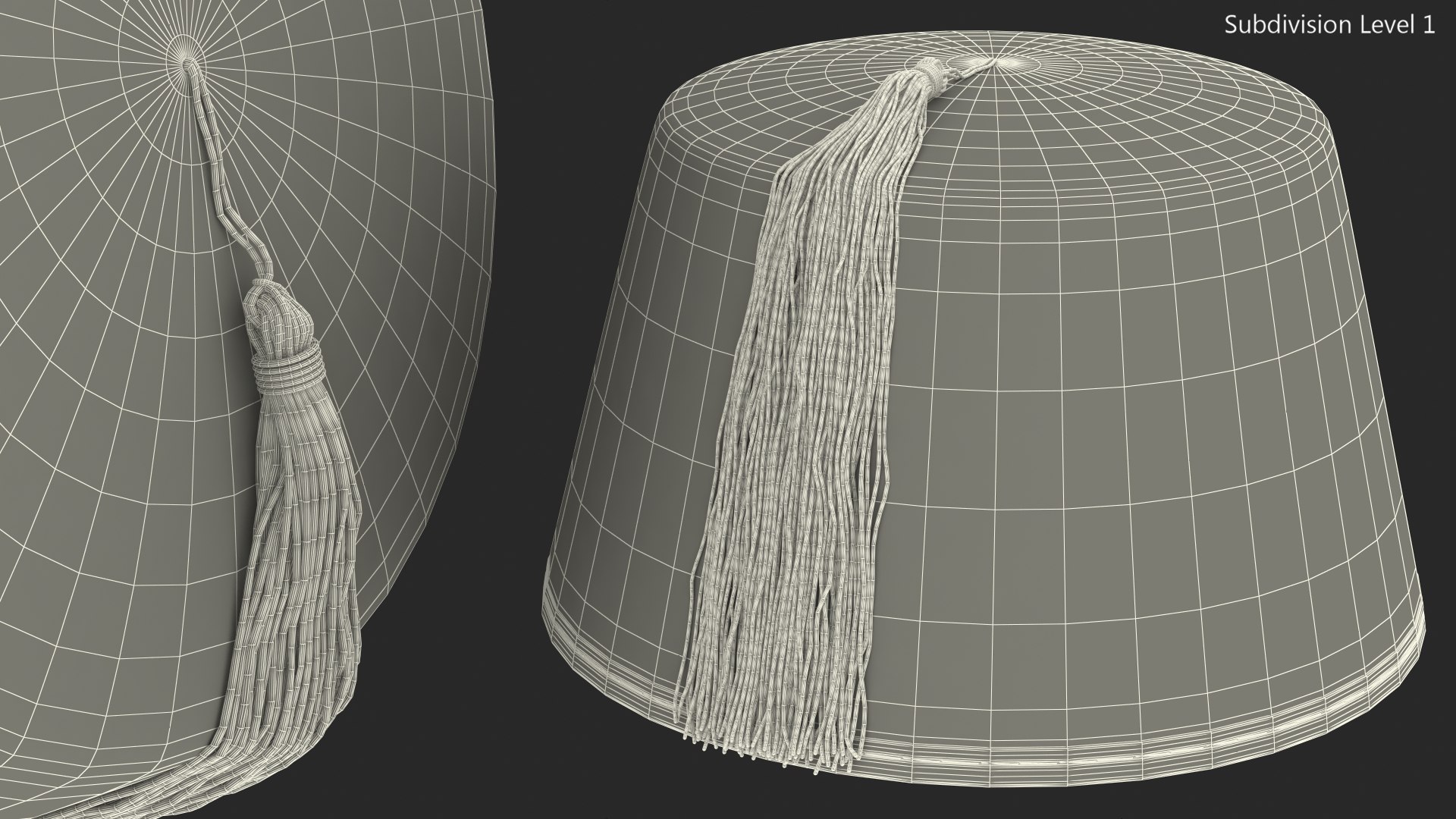traditional arabic red fez 3D model https://p.turbosquid.com/ts-thumb/yY/XaIr6l/Z3/traditionalarabicredfezhatwithblacktasselfurc4dmodel014/jpg/1611947099/1920x1080/fit_q87/ef6aae486c36e79f9228cf5c8e45cce6989eb8af/traditionalarabicredfezhatwithblacktasselfurc4dmodel014.jpg